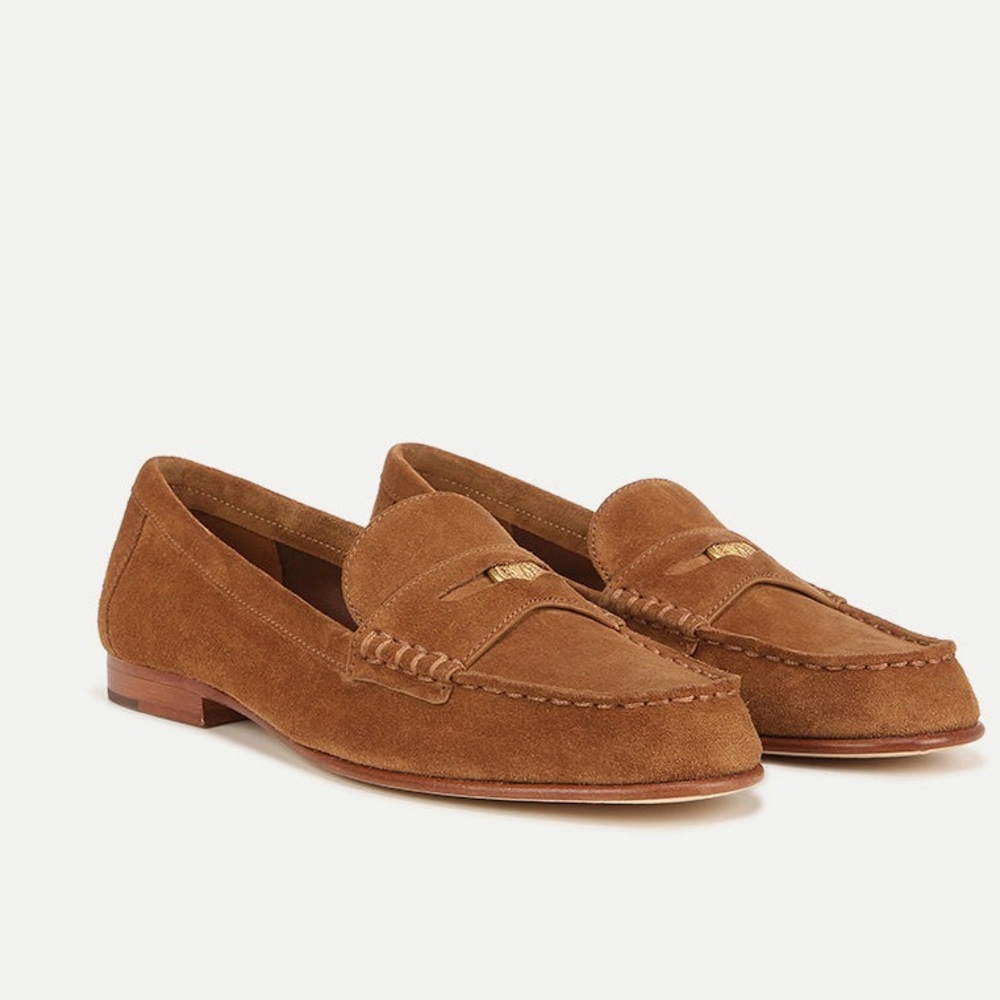 Veronica Beard Penny Hazelwood Suede Loafer | Size 9